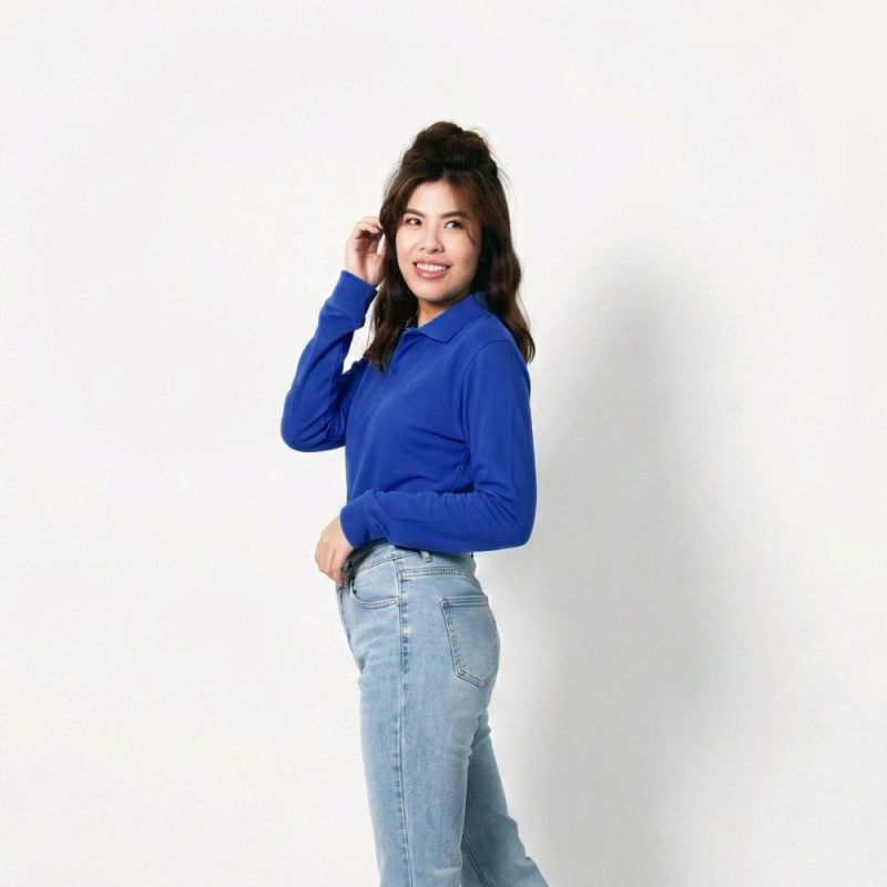 3M吸濕排汗長袖POLO 