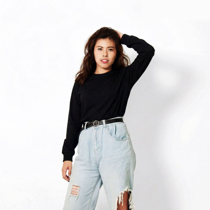 涼感排汗長袖T恤