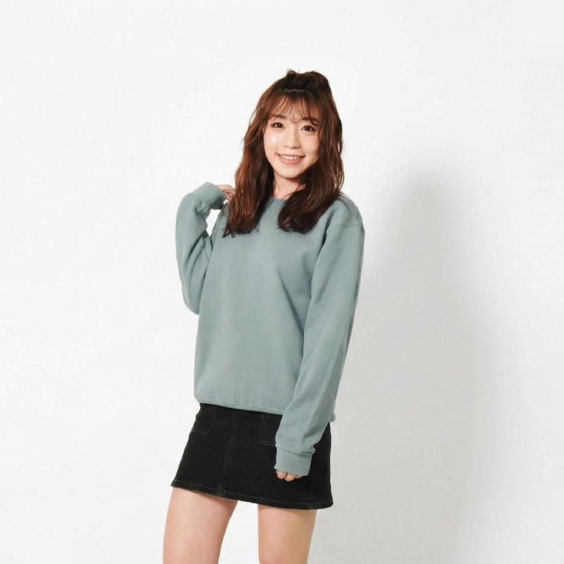 10oz重磅刷毛大學T