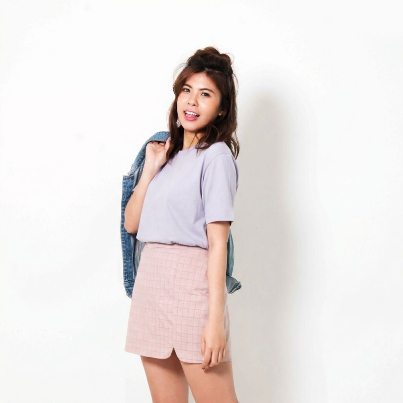 涼感落肩排汗T恤