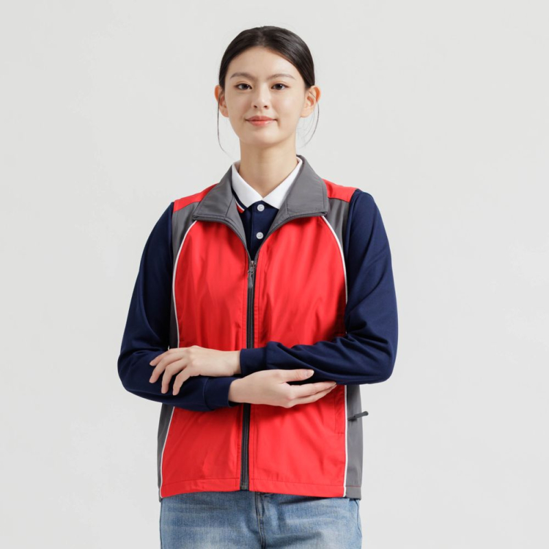 雙配色網裡背心